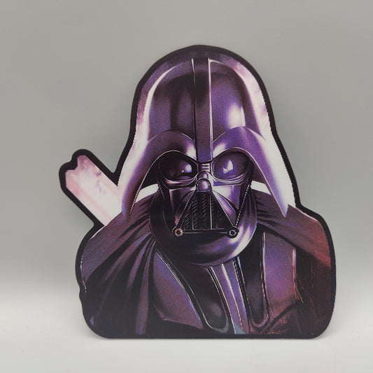 Dark Lord 3D Lenticular Sticker | Helmet to Human | Sith Lord Vinyl Decal - High Quality Waterproof For Craft, Car, Laptop
