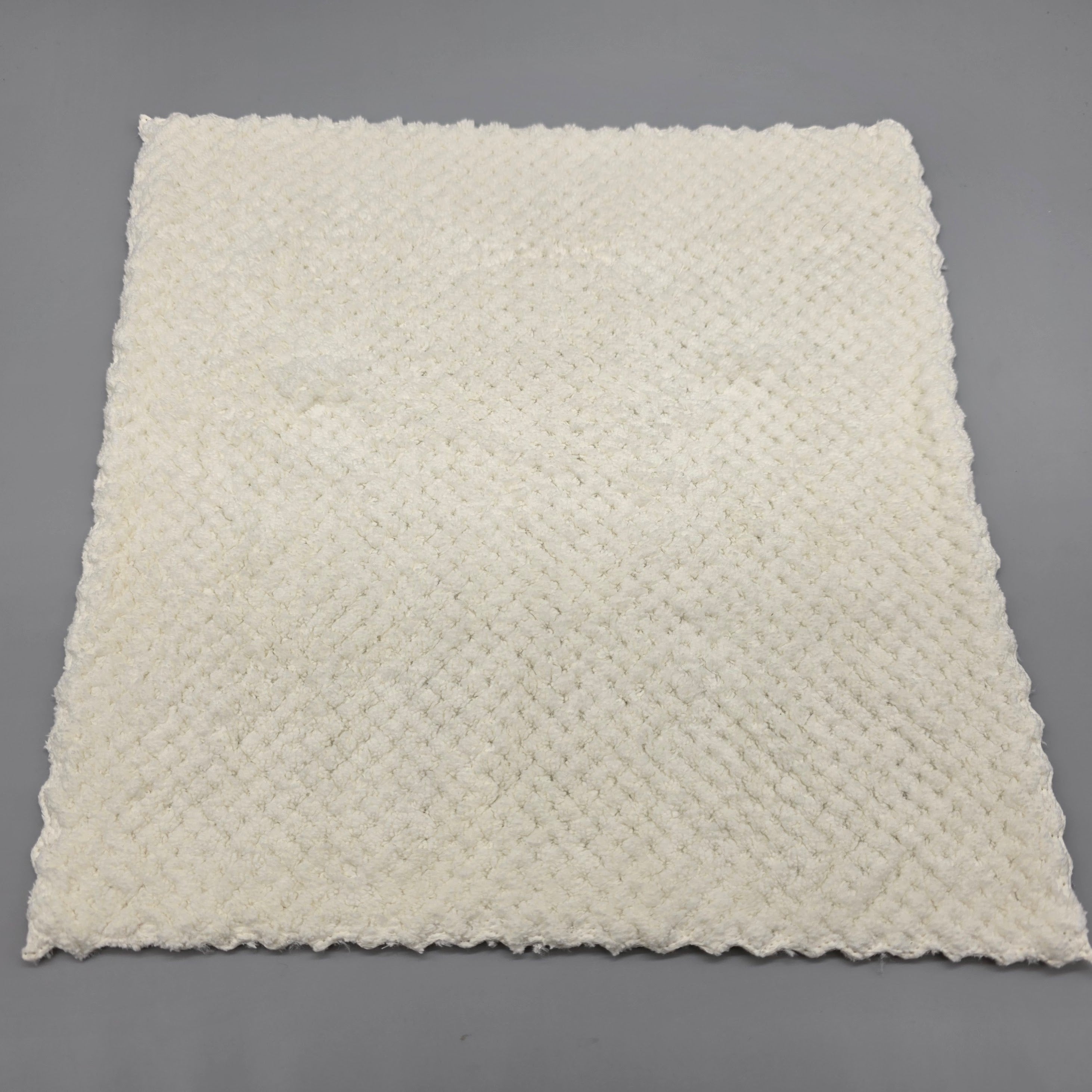 Chic Teddy Bear Towel Favors | Set of 6 Luxury Microfiber Baby Shower Gifts | Frosted Bag