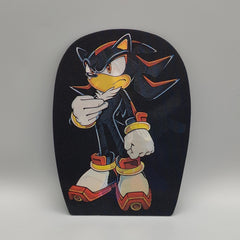 Shadow the Hedgehog Lenticular Sticker: Dynamic 3D Effect