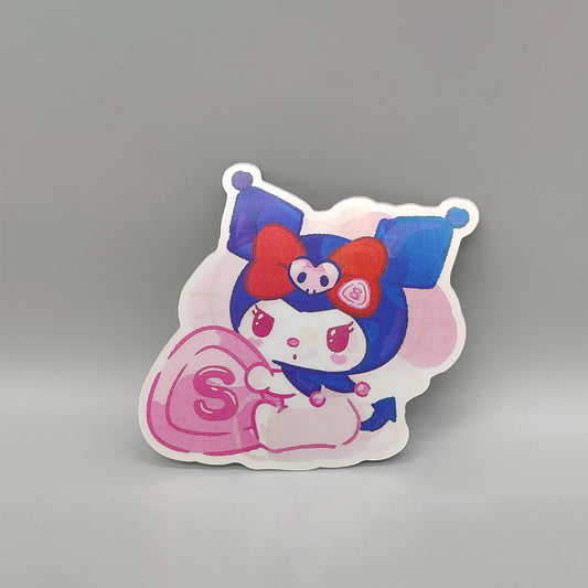 3D Hello Kitty, Kuromi & My Melody Lenticular Sticker – Waterproof Decal