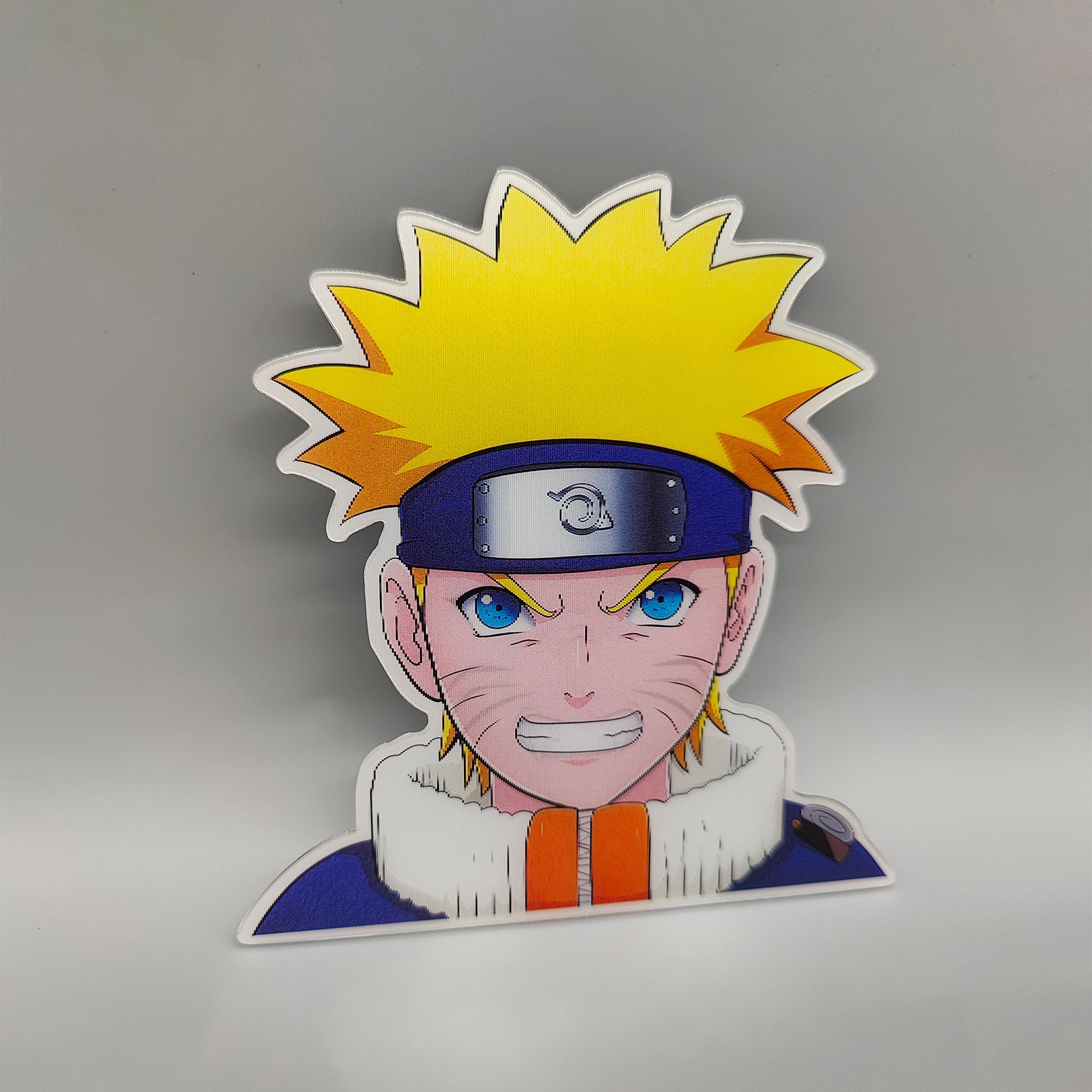 3D Lenticular Anime Sticker – Magical Transformation Waterproof Decal