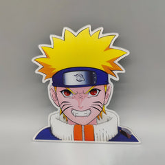 3D Lenticular Anime Sticker – Magical Transformation Waterproof Decal