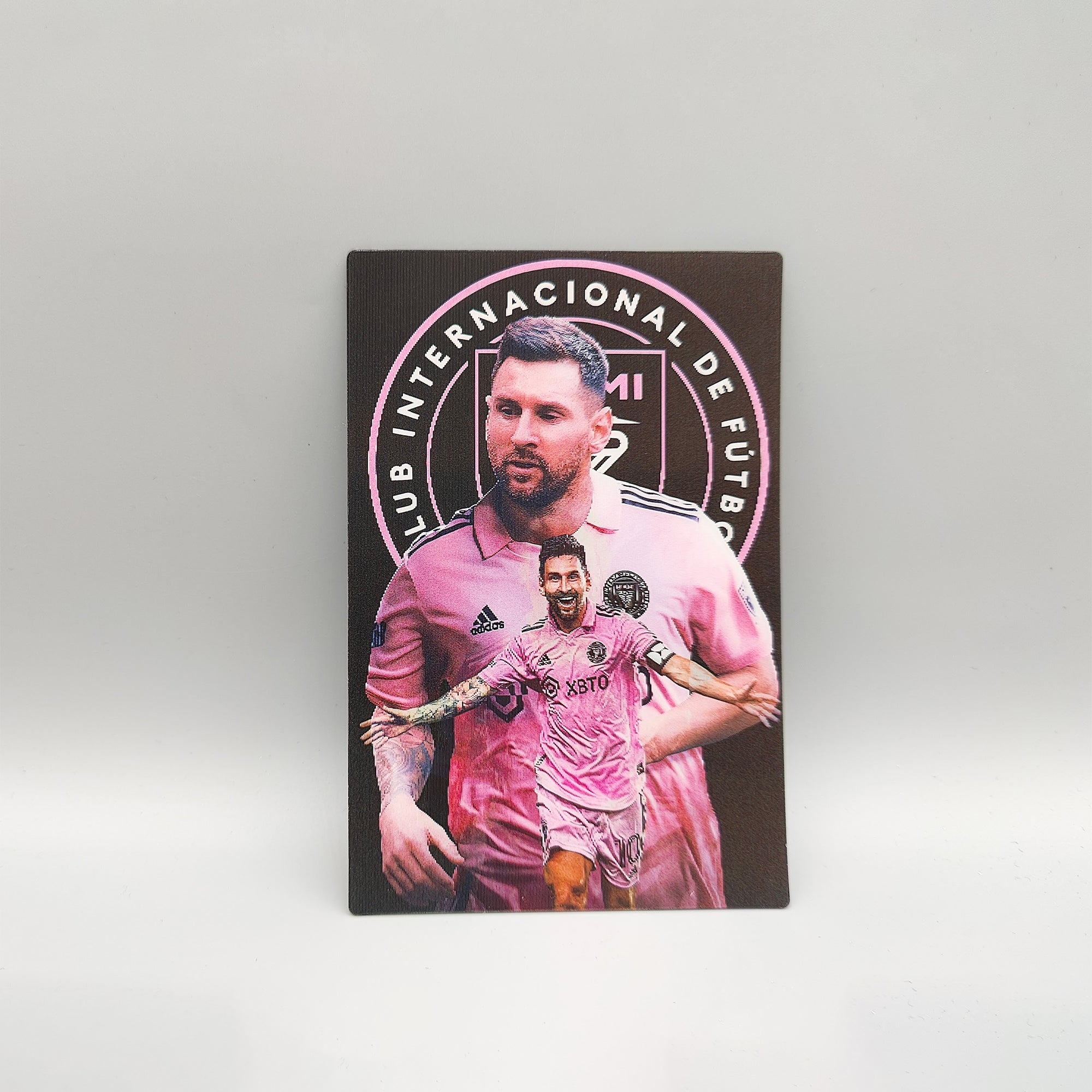 3D Lionel Messi Lenticular Sticker – Inter Miami CF, Waterproof Decal