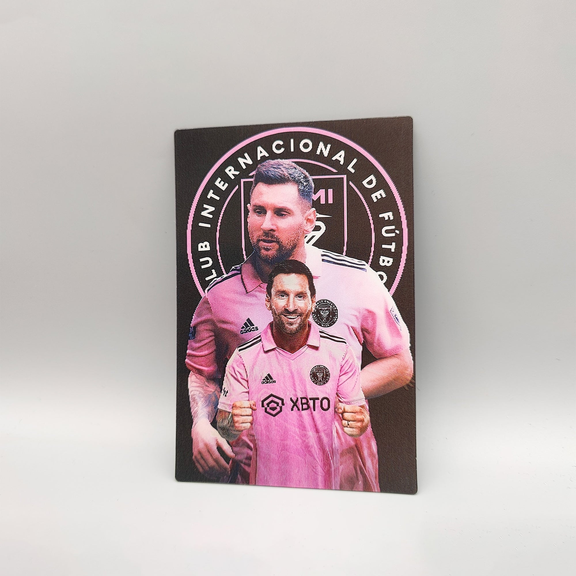 3D Lionel Messi Lenticular Sticker – Inter Miami CF, Waterproof Decal