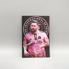 3D Lionel Messi Lenticular Sticker – Inter Miami CF, Waterproof Decal