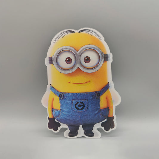 3D Minion Lenticular Sticker – Despicable Me, Waterproof Decal