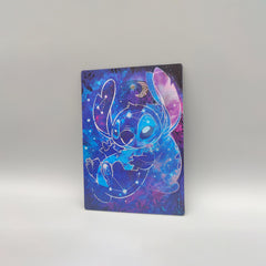 3D Stitch, Scrump & Angel Lenticular Sticker – Waterproof Decal