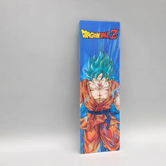 Goku 3D Lenticular Sticker & Bookmark - Dragon Ball Z Super Saiyan Transformations - 8" Anime Fan Gift
