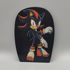 Shadow the Hedgehog Lenticular Sticker: Dynamic 3D Effect