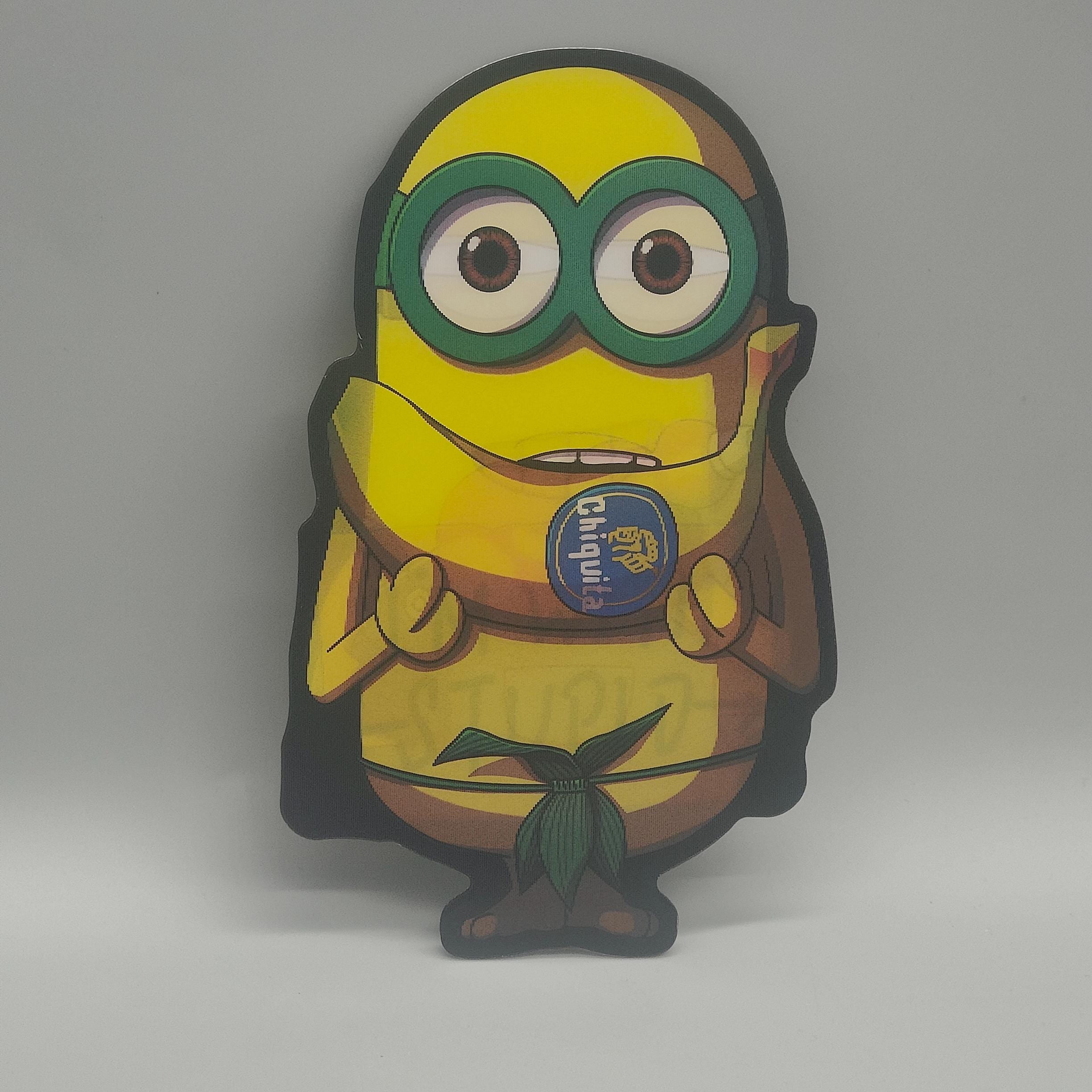 Lenticular Minion Sticker - 3D Morphing Despicable Me Decal