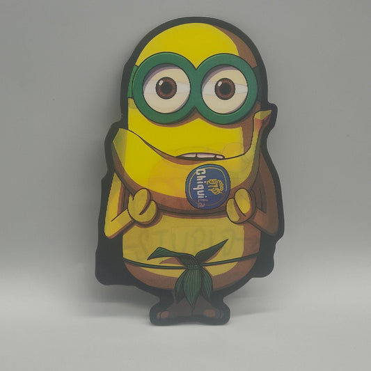 Lenticular Minion Sticker - 3D Morphing Despicable Me Decal