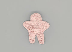 Set of 6 - Baby Jumper Onsie with Hoodie, Baby shower favors, Baby Blue, Baby welcome favors, Jumper favors, Crochet favor, cute party favor