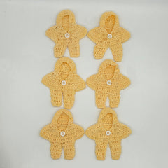 Adorable Star Crochet Party Favors - Tiny Hoodie Party Gift Set