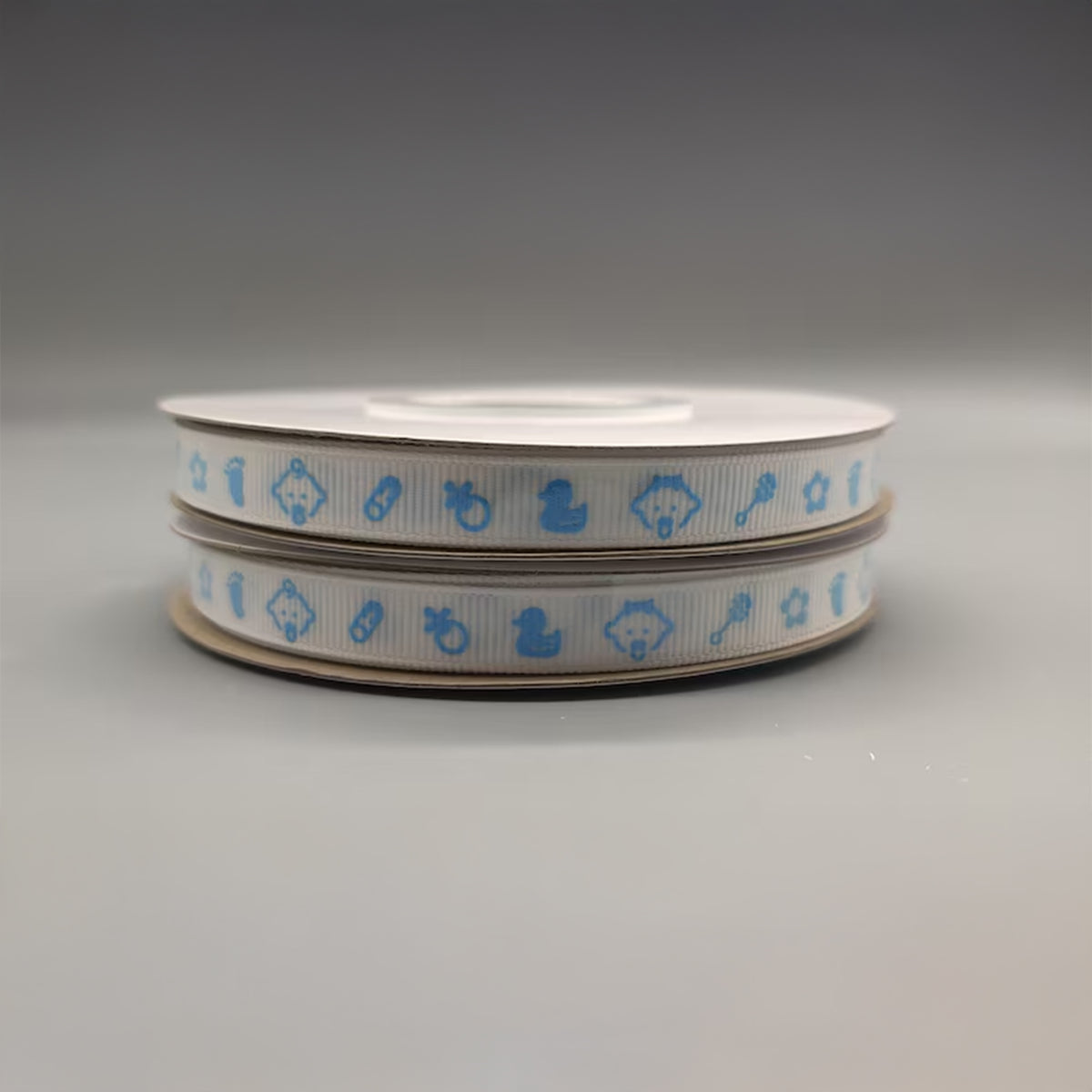 Baby Boy Grosgrain Ribbon – 3/8" x 25 Yards for Baby Shower & Welcome