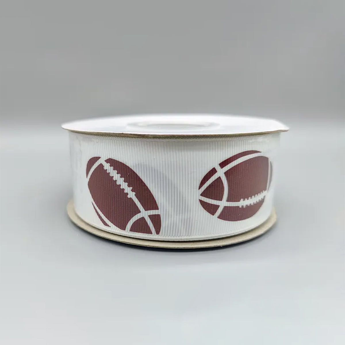Football Ribbon -  25 Yards x 2 in - Grosgrain Ribbon