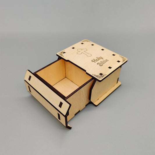 Holy Bible Favor Box – Baptism, Christening & First Communion