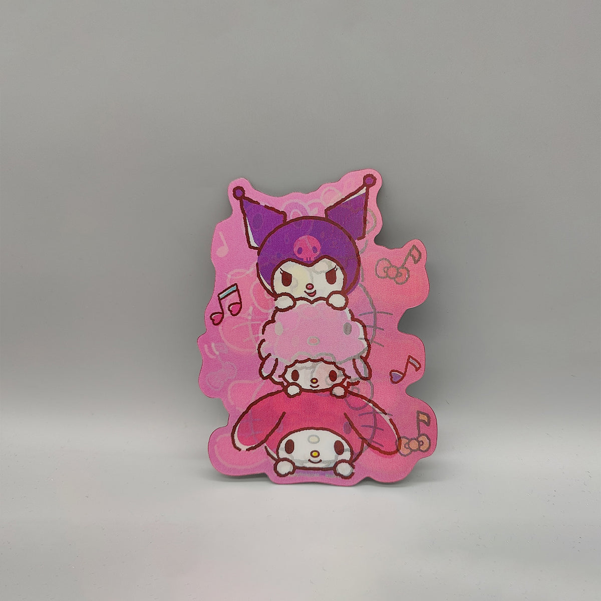 3D Lenticular Hello Kitty Sticker - High Quality Waterproof - For Craft, Car, Laptop or any clean surface. Kuromi, My Melody, Cinnamoroll