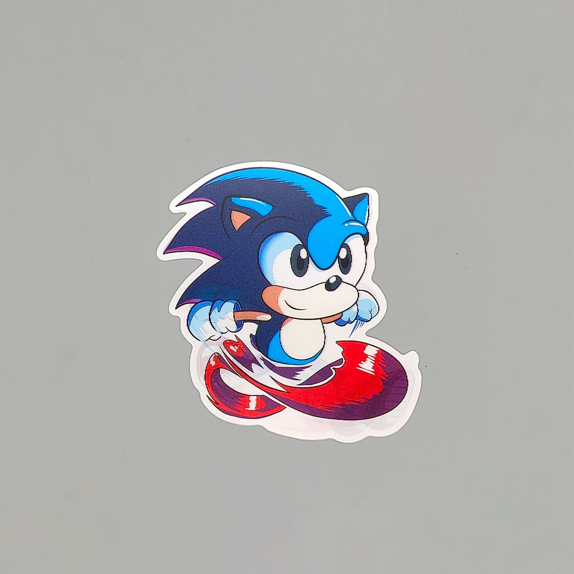 3D Lenticular Sonic the Hedgehog Sticker - High Quality Waterproof - For Craft, Car, Laptop or any clean surface. Sonic, Gamer sticker.