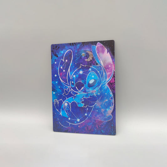 3D Lenticular Stitch, Scrump & Angel Sticker - High Quality Waterproof Sticker - For Craft, Car, Book, Laptop or any clean surface.