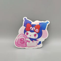 3D Lenticular Hello Kitty, Kuromi, My Melody Sticker - High Quality Waterproof - For Craft, Car, Laptop or any clean surface.