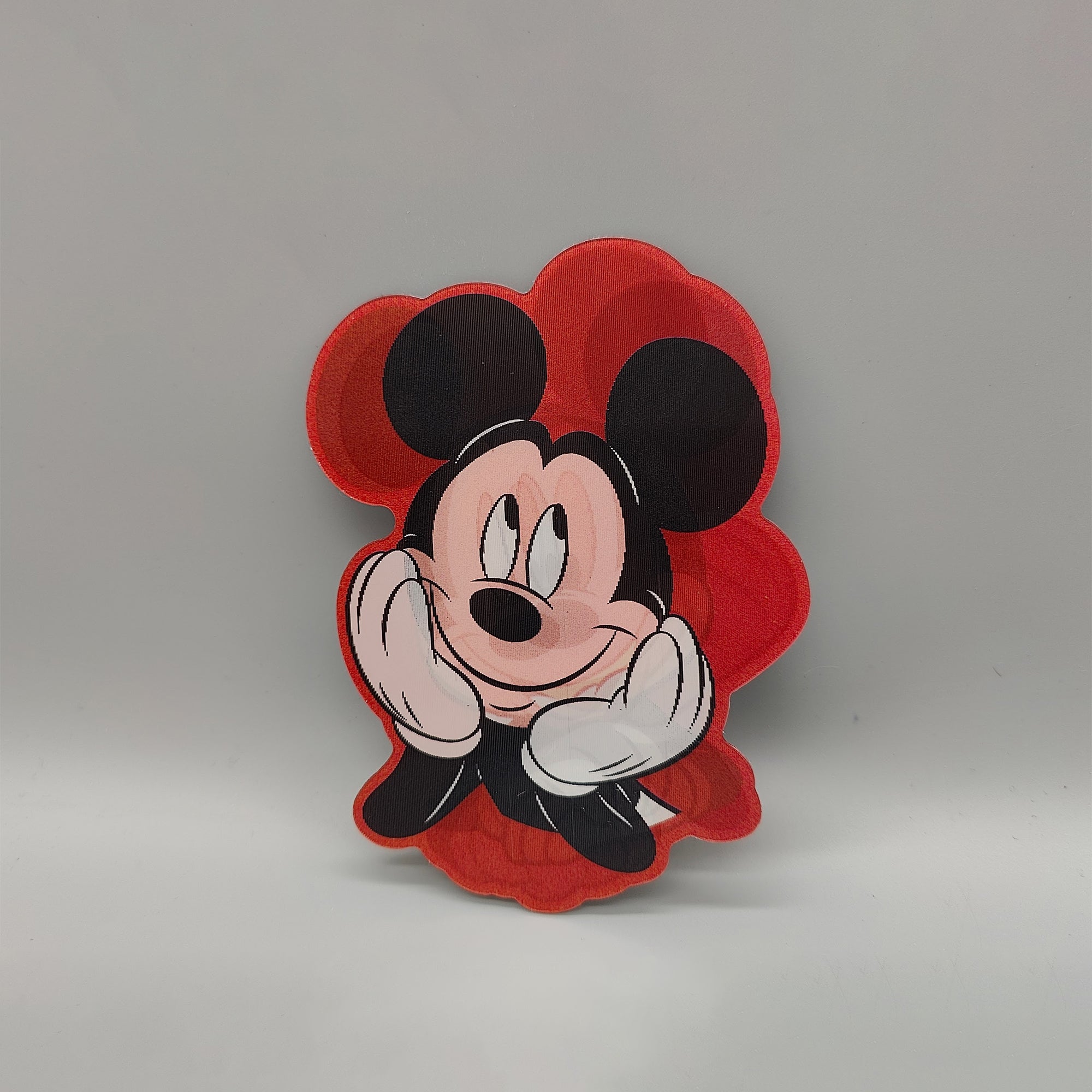 3D Lenticular Mickey Mouse Sticker - High Quality Waterproof Sticker - For Craft, Car, Book Cover, Laptop or any clean surface. Disney