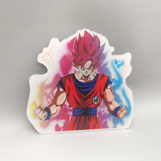 Anime 3D Lenticular Sticker - Japanese anime sticker magically moves - For Craft, Car, Laptop or any surface.