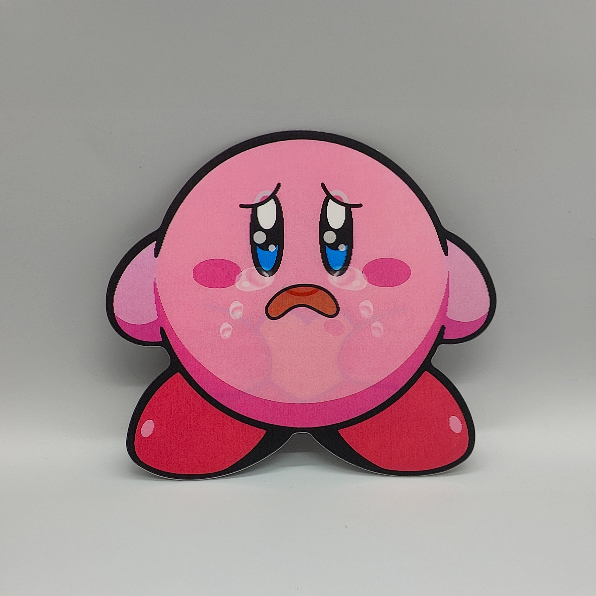 Little Pink Puffball 3D Lenticular Sticker – Cute Gamer Decal