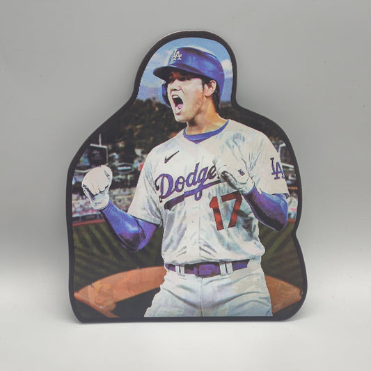Shohei Ohtani 3D Lenticular Sticker - LA Dodgers Pitcher & Hitter - MLB Baseball Fan Decal
