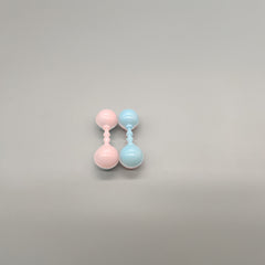 Set of 12 Gender Reveal Bells – Baby Shower Boy or Girl Favors