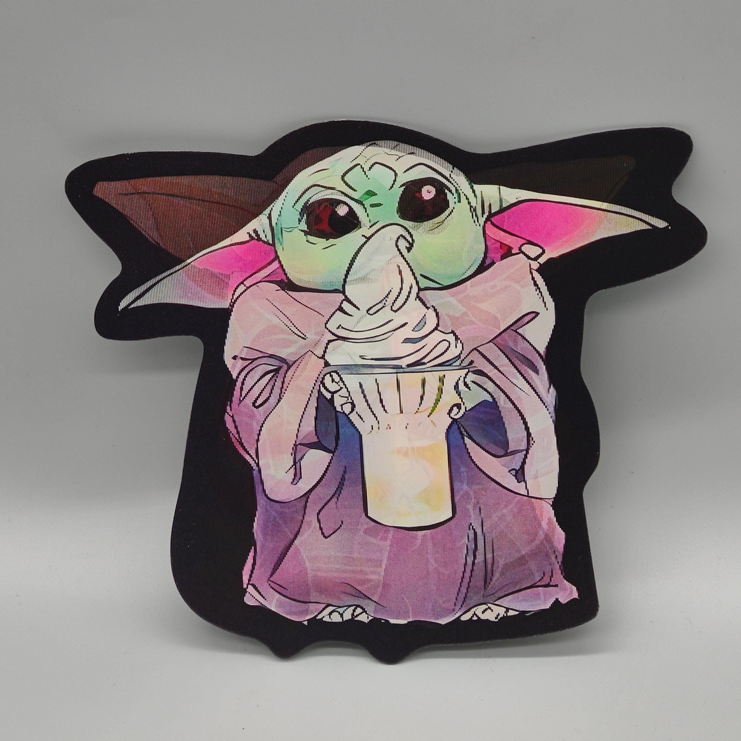 Grogu 3D Motion Sticker: Shifting Pizza, Ice Cream, Game Images