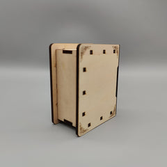 Our Story Begins Here - Custom Wedding Favor Box - Personalized Wooden Keepsake for Guests, Jewelry Box, Chocolate Box