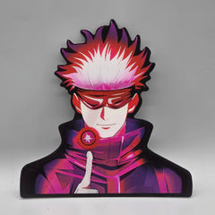 3D Lenticular Gojo Satoru Sticker | Jujutsu Kaisen Peeker Decal | Anime Art Sticker | Moving Motion JJK Decal | Manga Gift