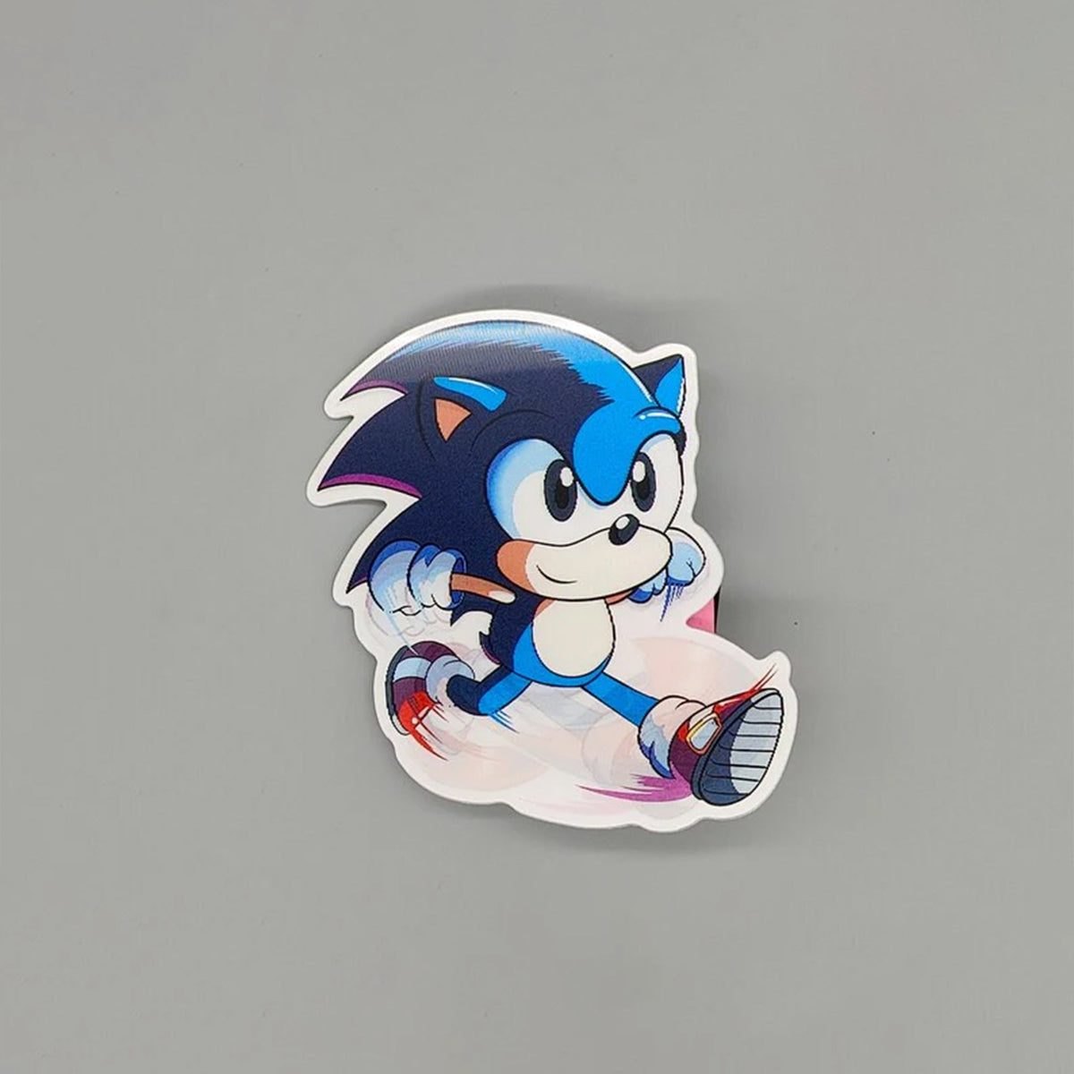 3D Lenticular Sonic the Hedgehog Sticker - High Quality Waterproof - For Craft, Car, Laptop or any clean surface. Sonic, Gamer sticker.