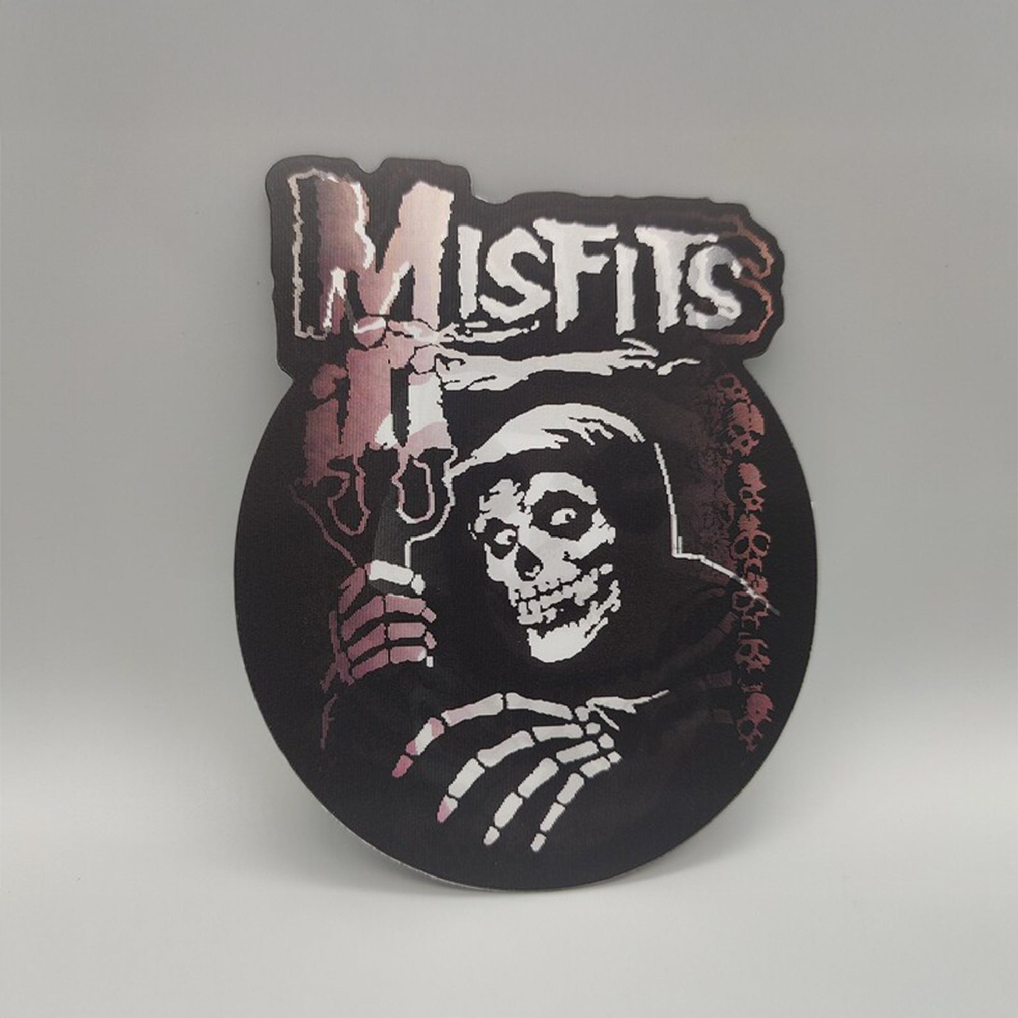 Misfits Horror Punk 3D Lenticular Sticker – 3 Image Flip, Waterproof