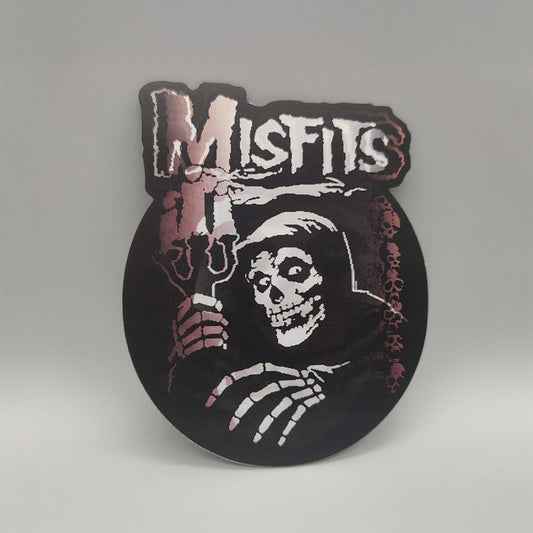 Horror Punk 3D Lenticular Sticker - 3 Image Flip - Horror Punk Decal. High Quality Waterproof - For Craft, Car, Laptop or any surface.