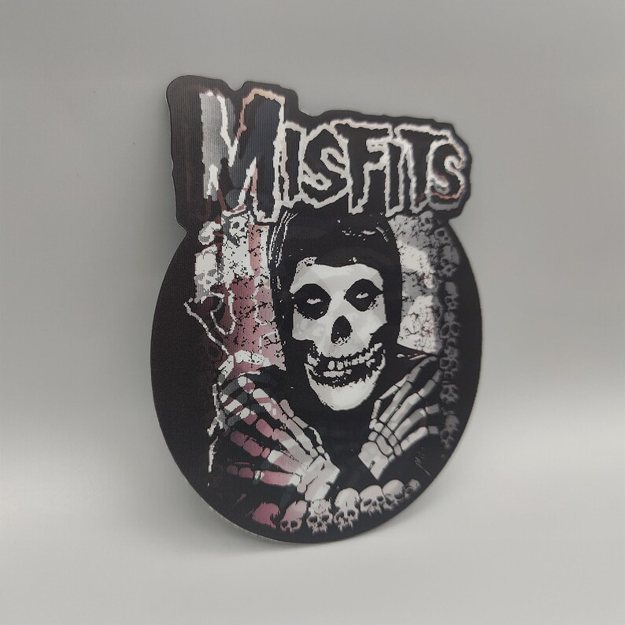 Misfits Horror Punk 3D Lenticular Sticker – 3 Image Flip, Waterproof
