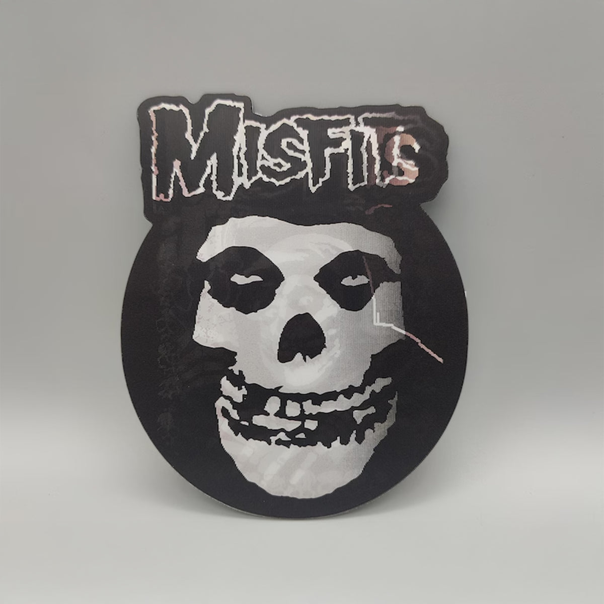 Misfits Horror Punk 3D Lenticular Sticker – 3 Image Flip, Waterproof