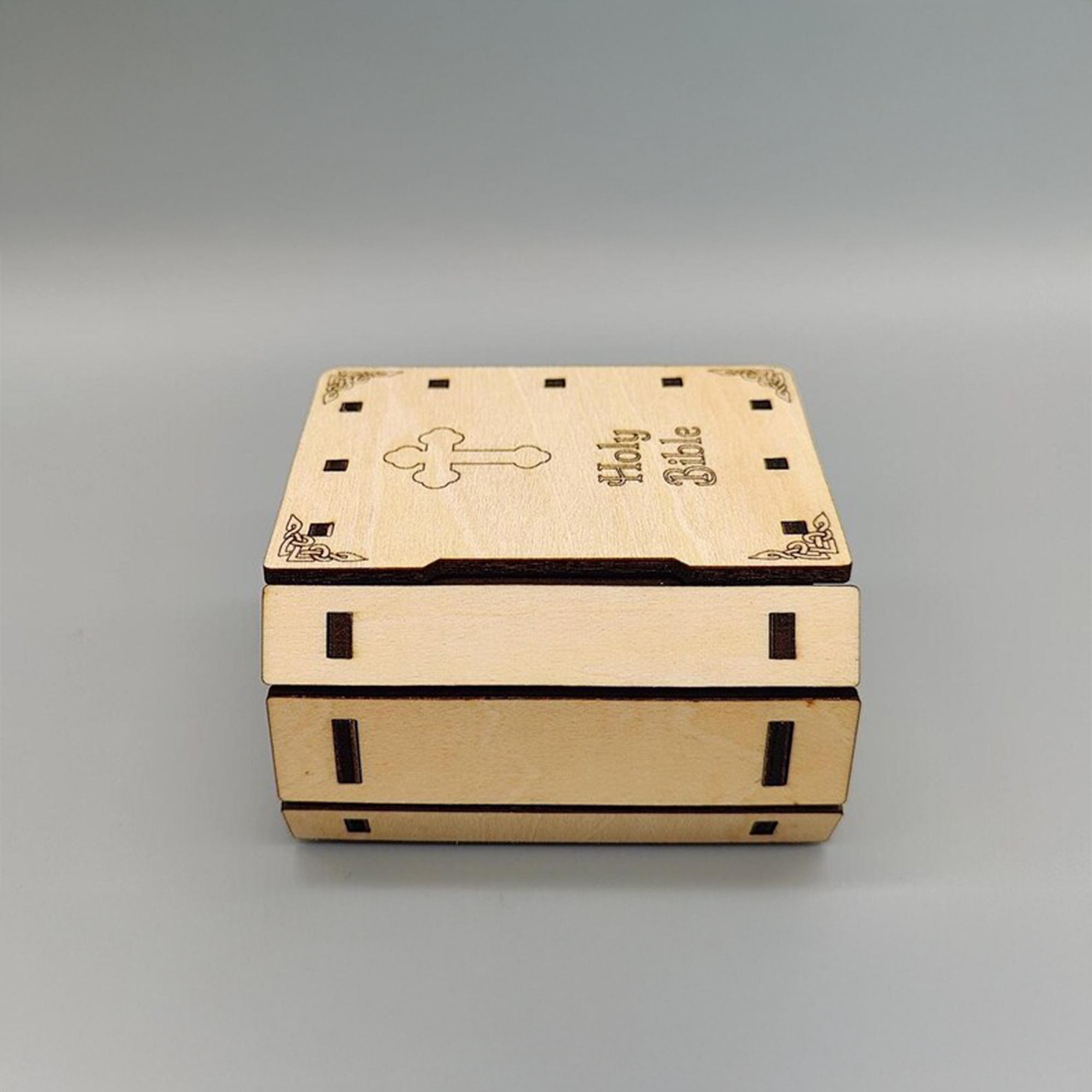 Holy Bible Favor Box for Baptism, Christening, Holy Communion, First Communion, Christian Gift, Personalized, Bible Gift, Bible Jewelry Box