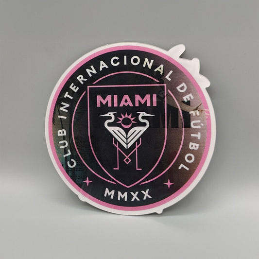 Messi Magic! 3D Lenticular Sticker - Inter Miami - La Pulga GOAT! High Quality Waterproof For Craft, Car, Laptop or any clean surface