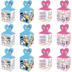 Set of 12 Hello Kitty Inspired Favor Boxes – Baby Shower & Birthday