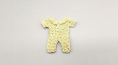 Set of 6 Baby Green Crochet Mini Outfits – Baby Shower & Welcome Favors