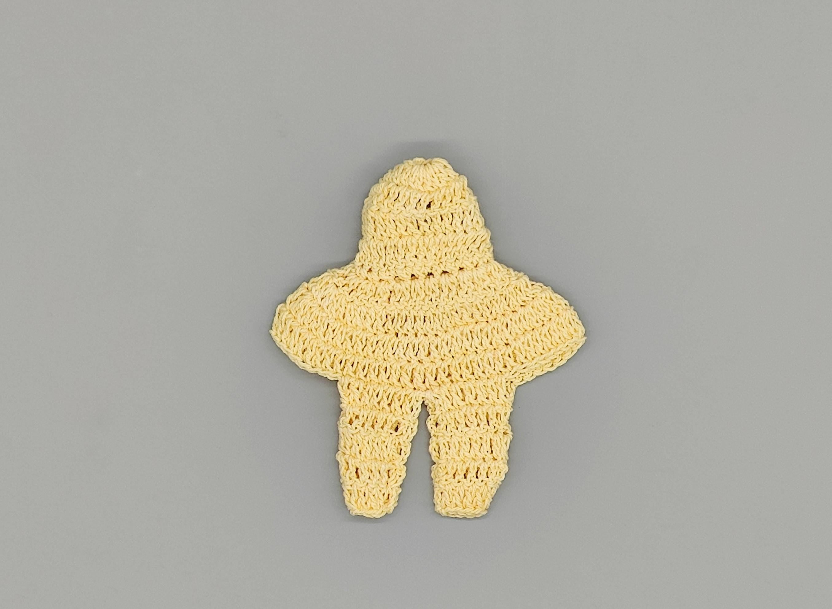 Set of 6 Baby Yellow Crochet Jumper Onesies – Baby Shower Favors