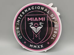 Messi 3D Lenticular Sticker – Inter Miami, La Pulga GOAT, Waterproof