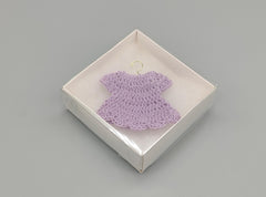 Set of 6 Little Lilac Dress Favors – Baby Shower & Quinceañera