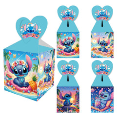 Set of 12 Lilo & Stitch Favor Boxes – Baby Shower & Birthday Favors