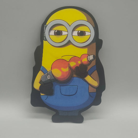 Lenticular Minion Sticker - 3D Morphing Despicable Me Decal