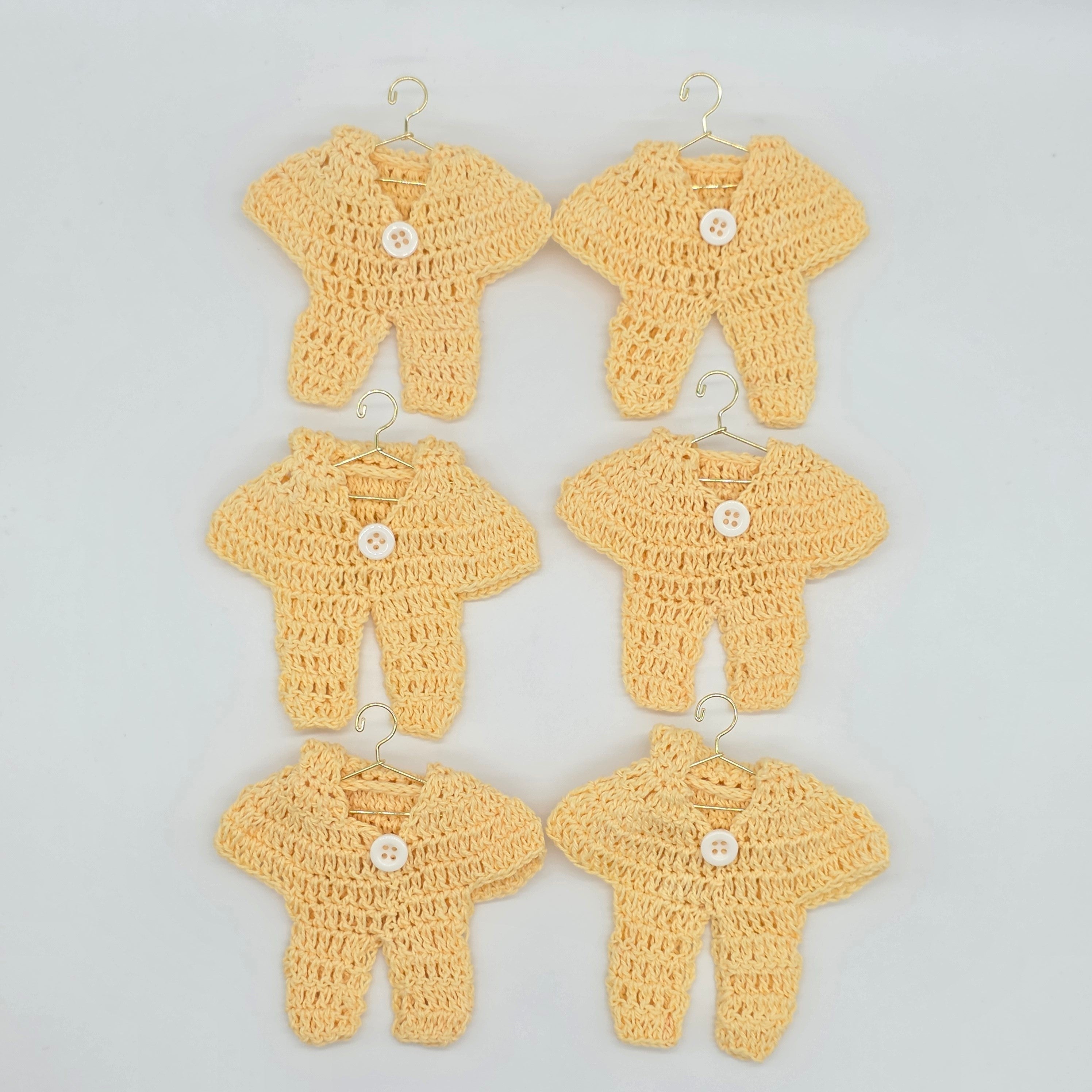Adorable Star Crochet Party Favors - Tiny Hoodie Party Gift Set
